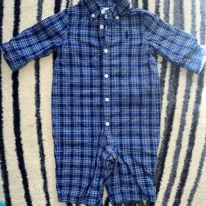 Ralph Lauren collared jumpsuit